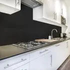 Image of a Shaped Splashback featuring Premier Bespoke Colours