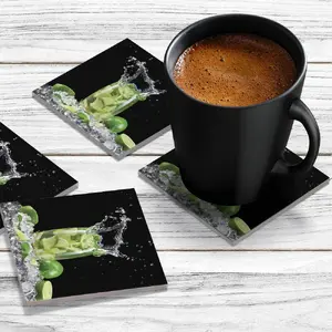 4 x Acrylic Coaster in Mojito