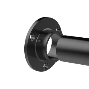 Premier Range Stainless Steel Glass Balustrade Handrail Wall bracket In Black 42.4mm