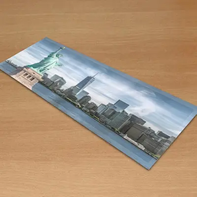 Glass Table Runner - Printed With Shutterstock Images - Made To Measure