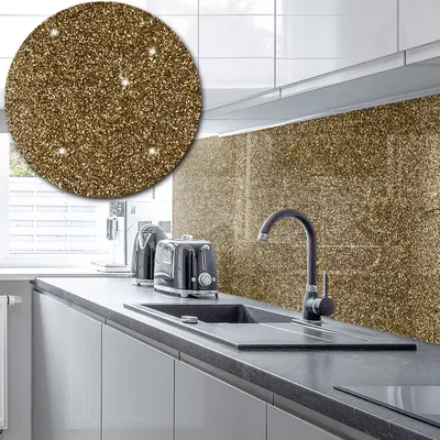 Acrylic Splashback Glitter 3mm
