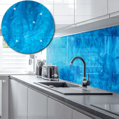 Acrylic Marble Splashback 5mm