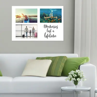 Glass Wall Art - Photo Collage - Made To Measure
