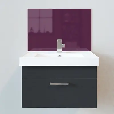 Sink Splashback - In Bespoke Colours - Made To Measure