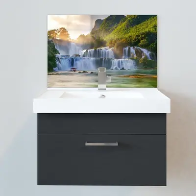 Sink Splashback - Printed With Shutterstock Images - Made To Measure